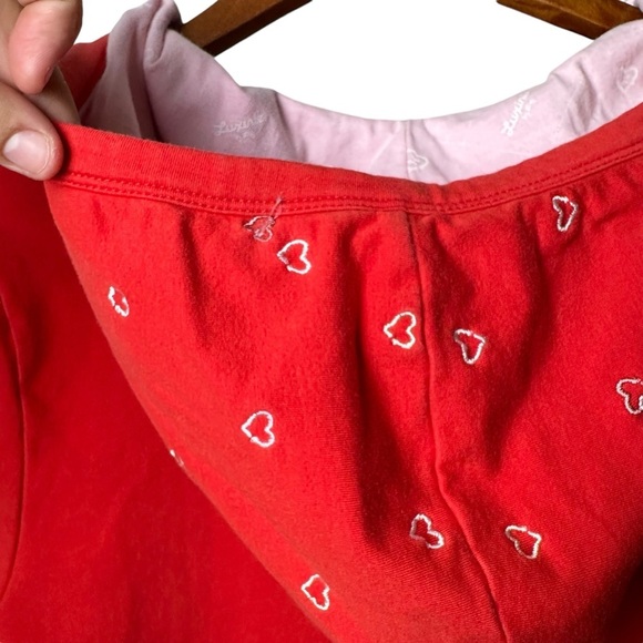 Luxirie Size Large Embroidered Pullover V Neck Red Long Sleeve Bohemian - Picture 11 of 15